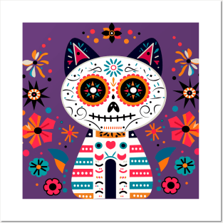 Dia De Los Muertos Posters and Art